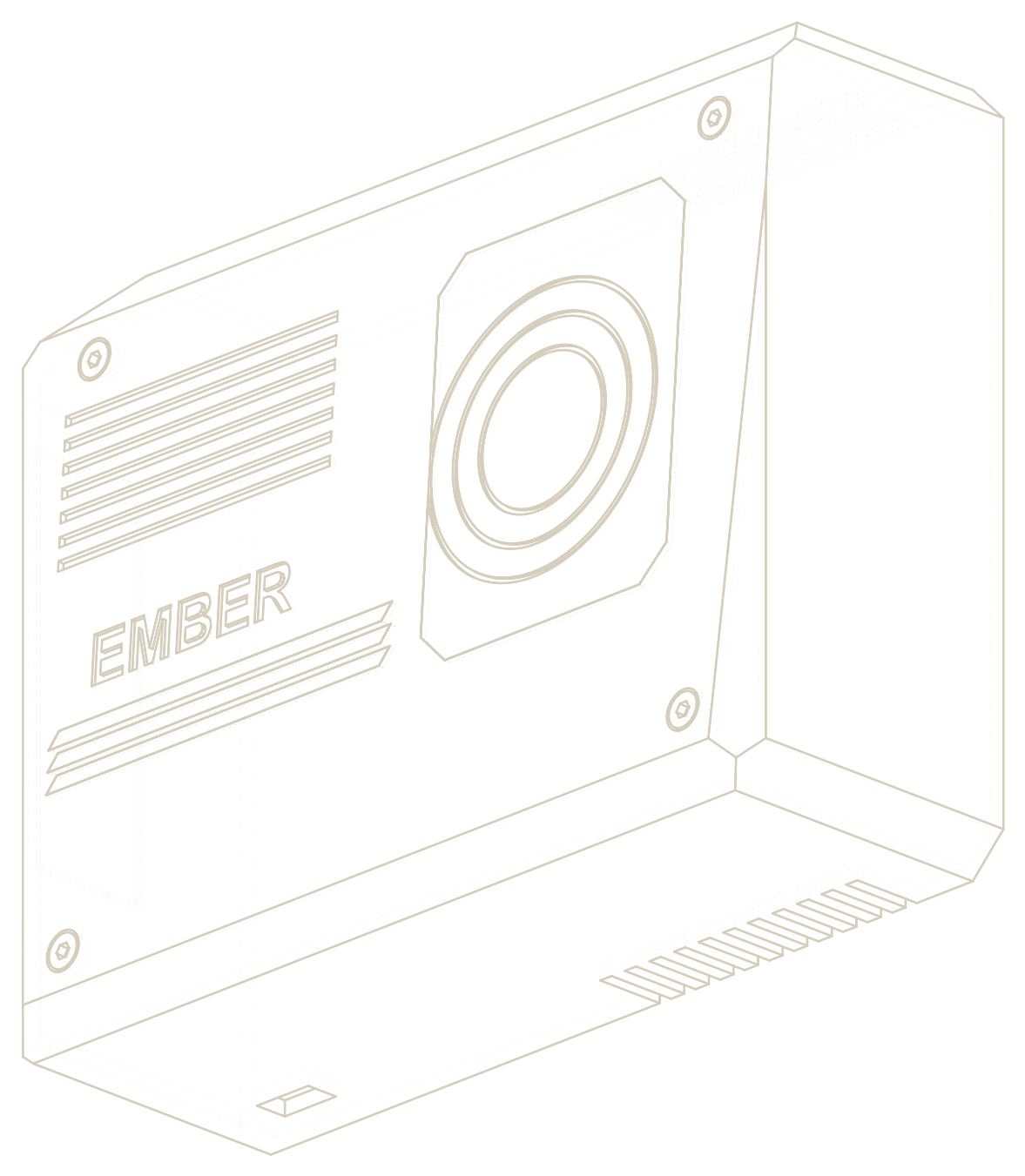Line drawing of case v1.